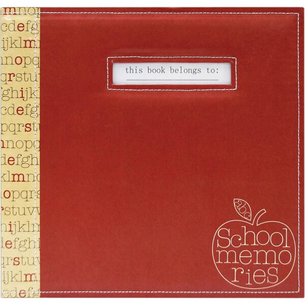 MBI Scrapbooking Album School Memories 12x12 inch