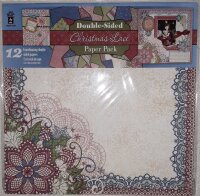 Christmas Lace Paper Pack 12x12