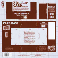 Shutter Card Template 12"x12"