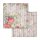 Stamperia Scrapbooking Papier Roses & Laces 12x12 inch