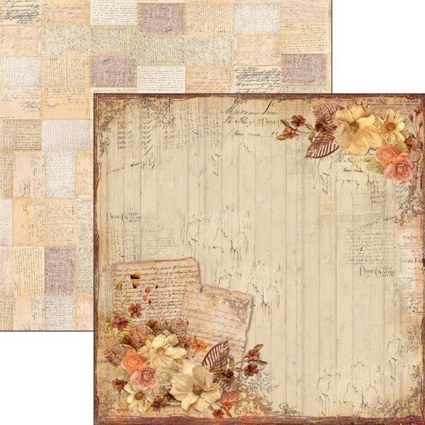 Scrapbooking Papier Autumn Whispers  CBS015  12 x 12 inch