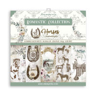 Stamperia Romantic Collection Horses 12 x 12 inch