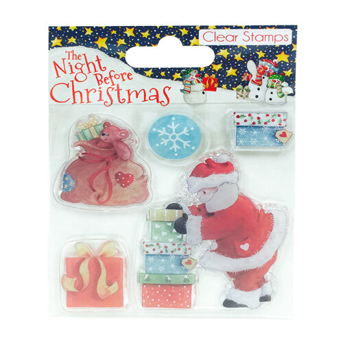 Clear Stamp Night before Christmas santa